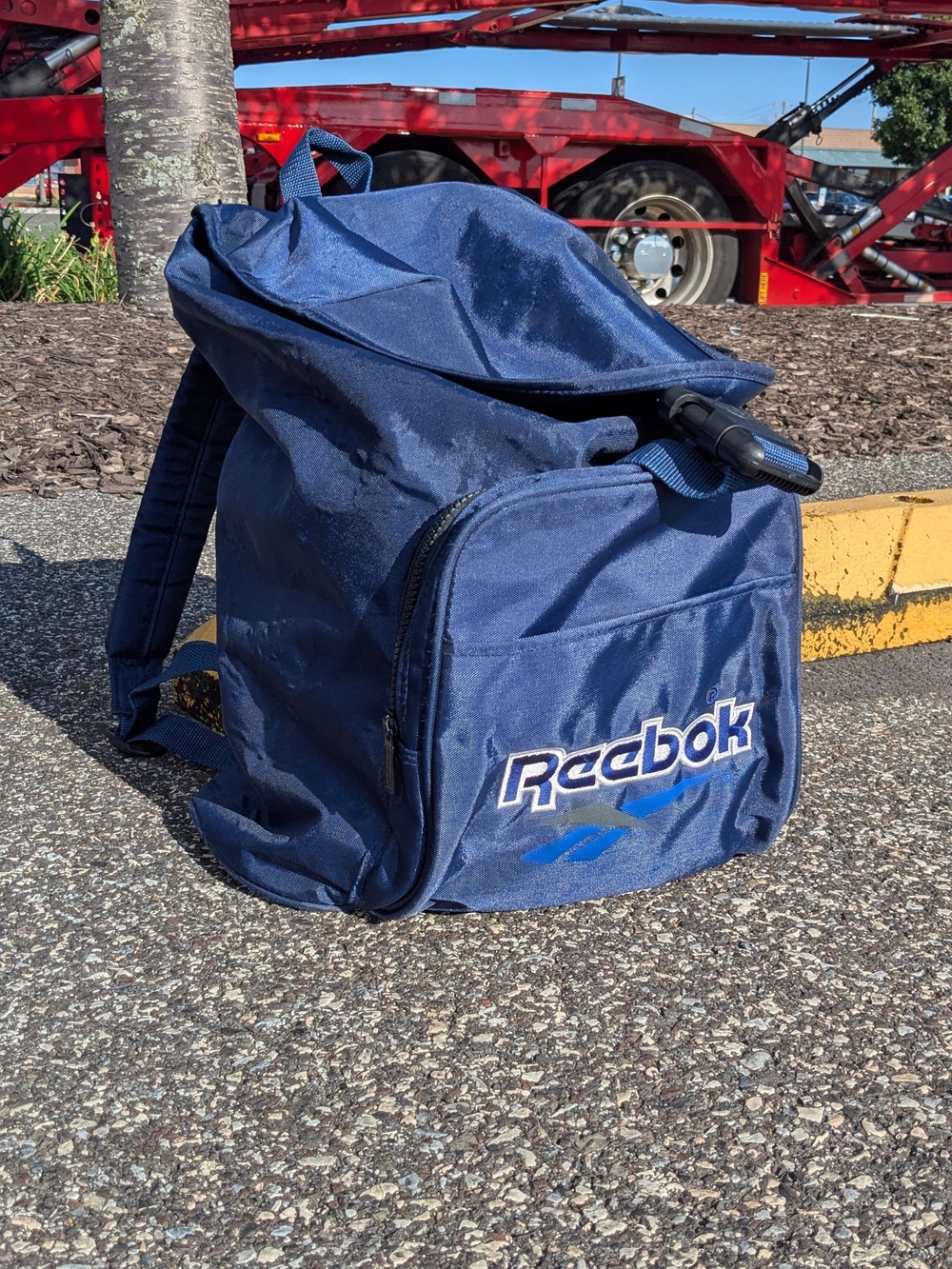 Reebok Navy Blue Sports Backpack